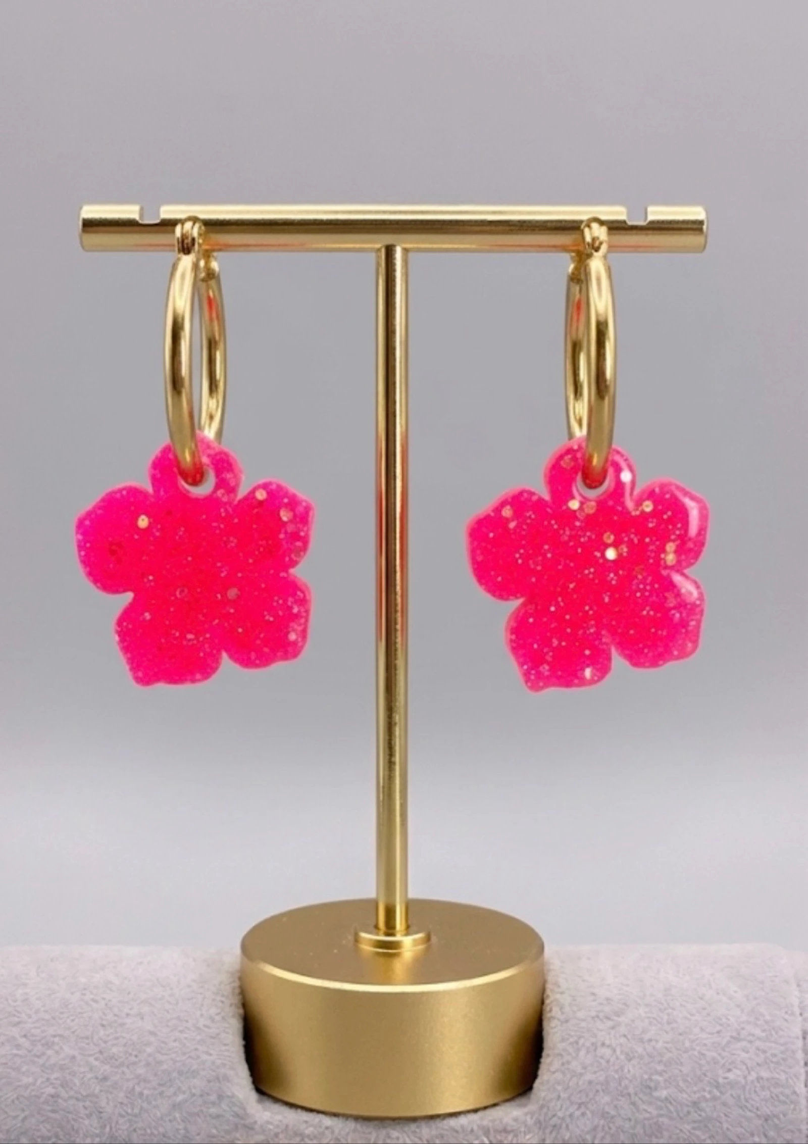 Boucles d’oreilles charms interchangeables 